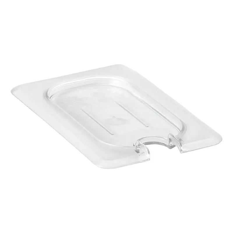 Cambro 1/9-Size Clear Flat Notched Lid – Camwear Series 90Cwcn135 1