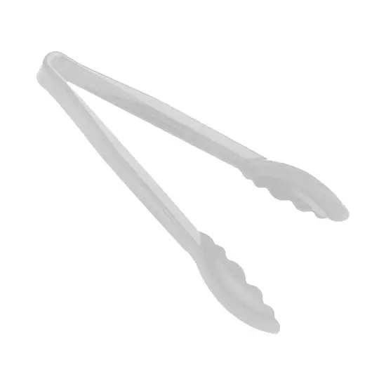Cambro 12Tgs148 Lugano Scallop-Grip Tongs – 12-Inch, White 1