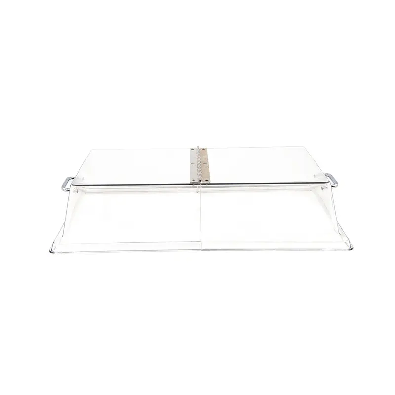 Cambro 12X20 Inch Clear Hinged Display Cover – Camwear Series (Rd1220Cwh135) 1