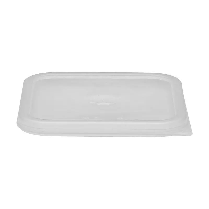 Cambro Camwear Camsquares Seal Cover – Translucent, Fits 2 & 4-Quart Containers 1