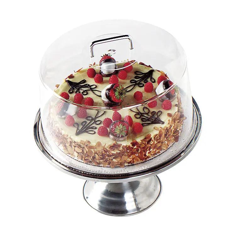 Cambro Camwear Round Cake Cover – 12", Clear Polycarbonate Display Dome 1