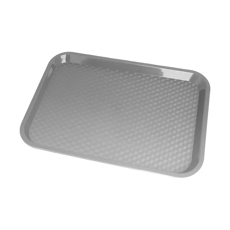 Cambro Fast Food Tray – Pearl Gray, 16" X 12" 1