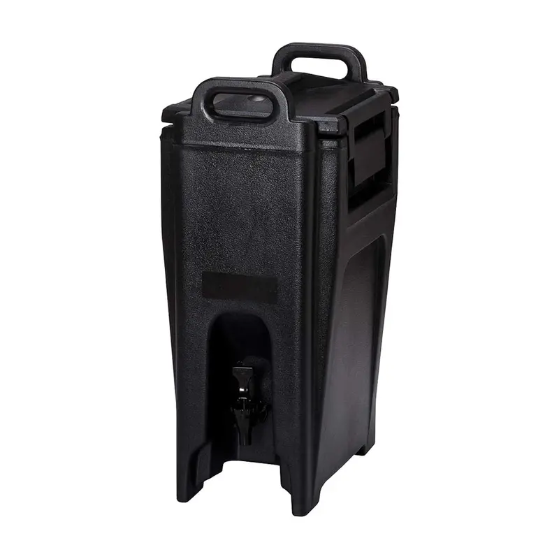 Cambro Uc500110 Ultra Camtainer Black Beverage Dispenser – 5.25-Gallon Capacity 1