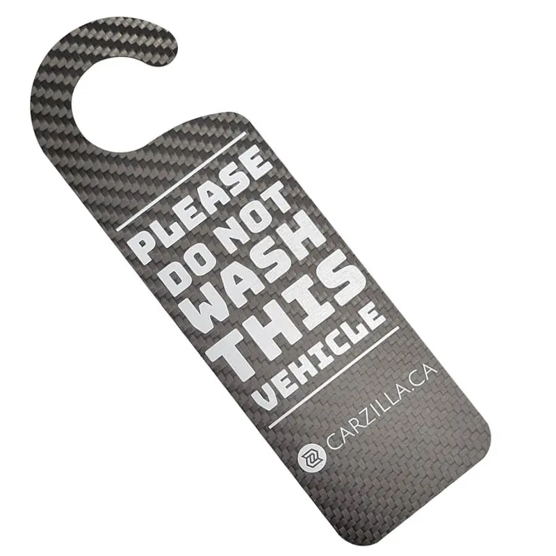 Carbon Fiber ‘Do Not Wash’ Hanger – Stylish & Functional Storage 1