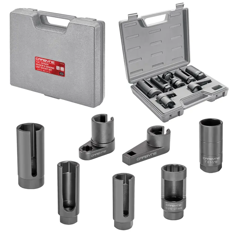 Carbyne 7-Piece Oxygen Sensor & Sending Unit Socket Set 1