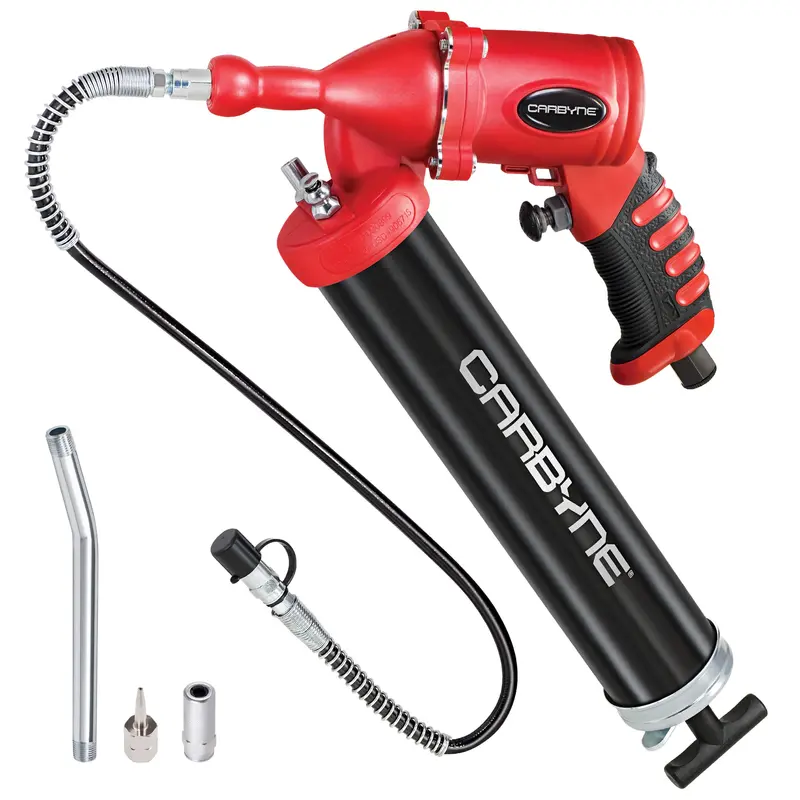 Carbyne Professional Air-Powered Grease Gun — Continuous-Flow, Fully Automatic 1