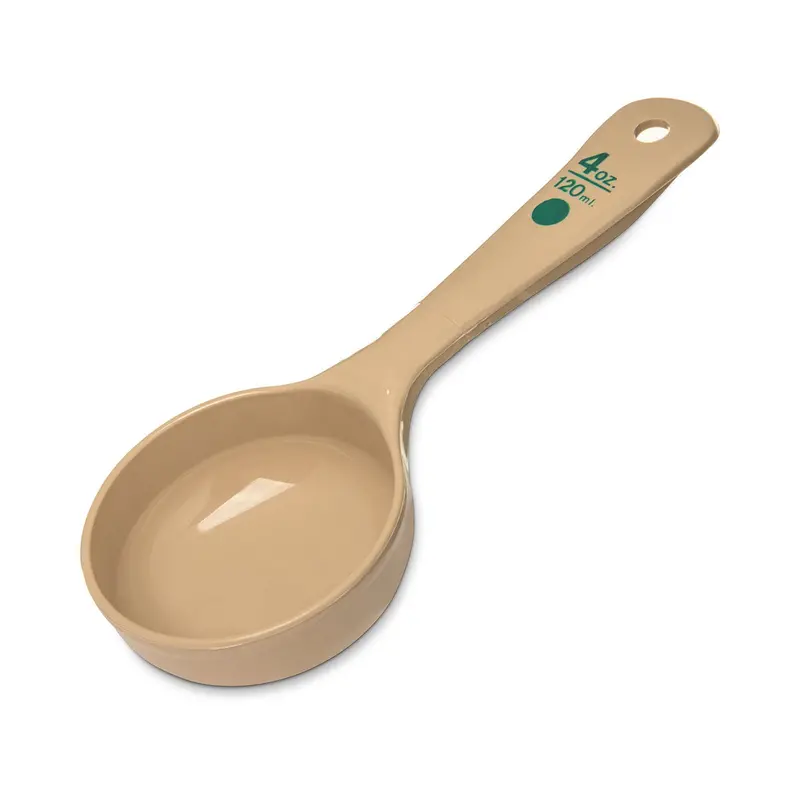 Carlisle 432806 Measure Miser Portion Control Server – 4 Oz Beige Scoop Tool 1