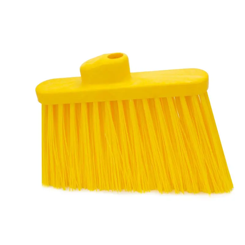 Carlisle Flo-Pac Duo Sweep Broom Head – 12-Inch Yellow Heavy-Duty Broom Replacement 1