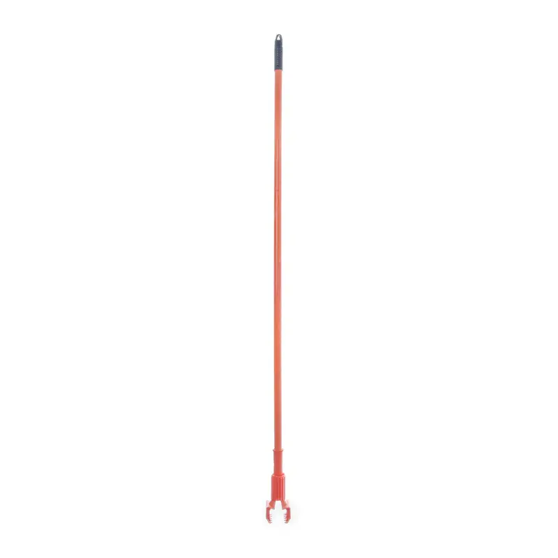 Carlisle Jaw-Style Mop Handle – Orange Anodized Aluminum, 60" Length 1
