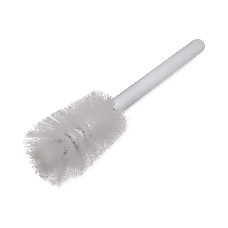 Carlisle Sparta Pint Bottle Brush – 12" White Nylon Bristles With Ergonomic Handle 1