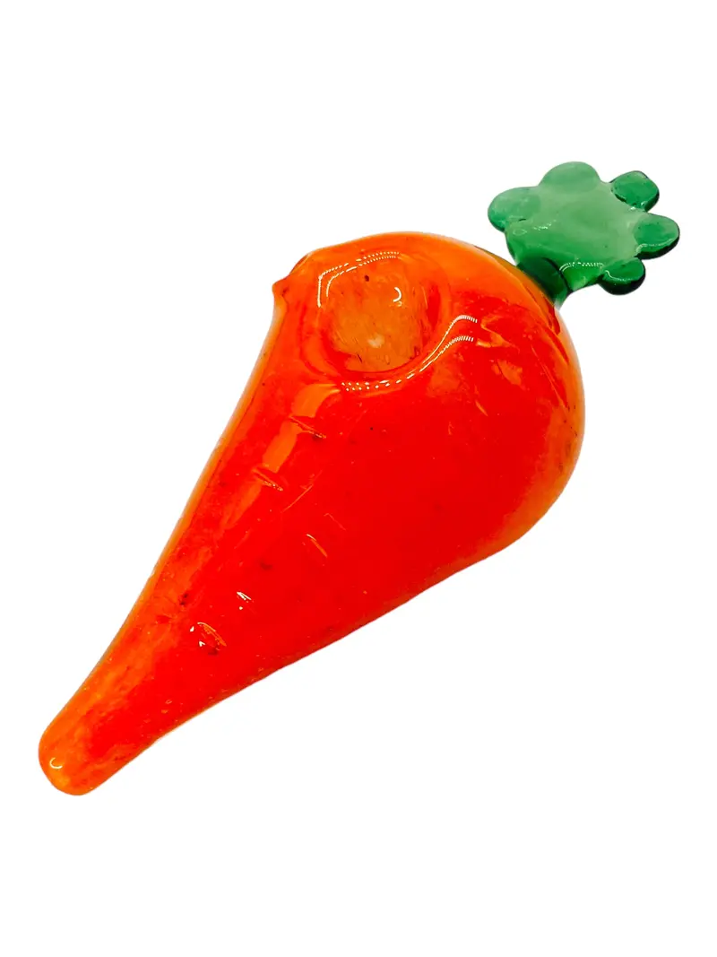Carrot-Shaped Ceramic Smoking Pipe 1