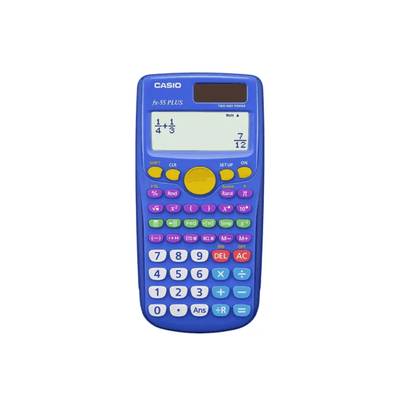 Casio Fx-55 Plus Scientific Calculator – Educational Tool With Natural Textbook Display 1