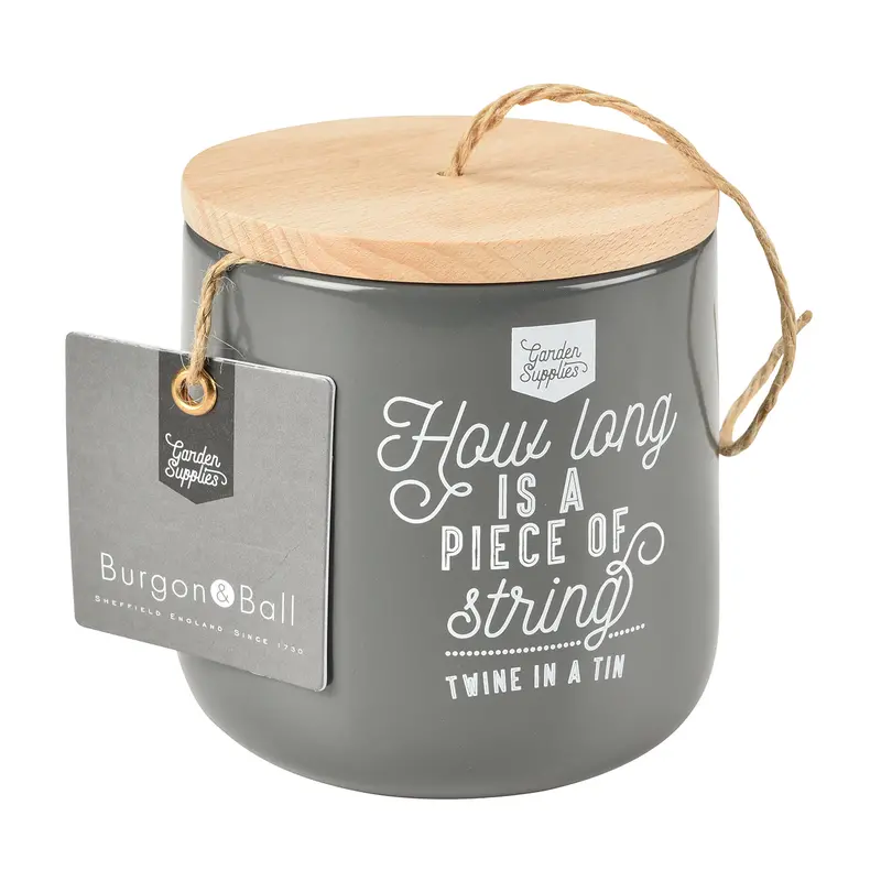 Charcoal Twine Dispenser With 120M Natural Jute Cord 1