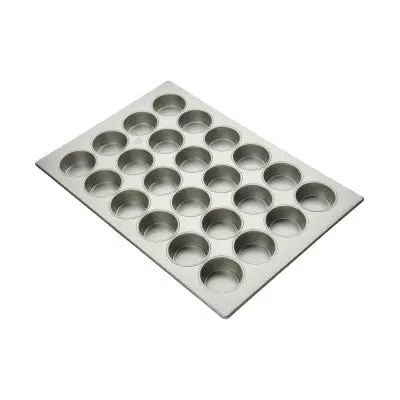 Chicago Metallic 45285 Full-Size Heavy-Duty 7 Oz Muffin Pan (24-Cup Sheet) 1