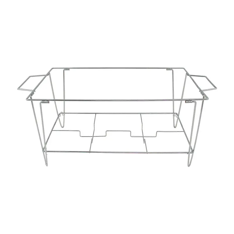 Chrome-Finished Full-Size Chafer Stand For Aluminum Foil Pans 1