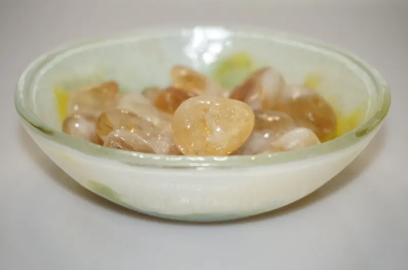 Citrine Tumbled Gemstones | Energizing Yellow Quartz (Ohio Hippiess Shop) 1