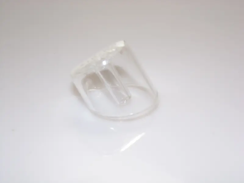 Clear Carb Cap #2 – Heat-Resistant Glass Accessory – Cali Culture Smoke Shop 1