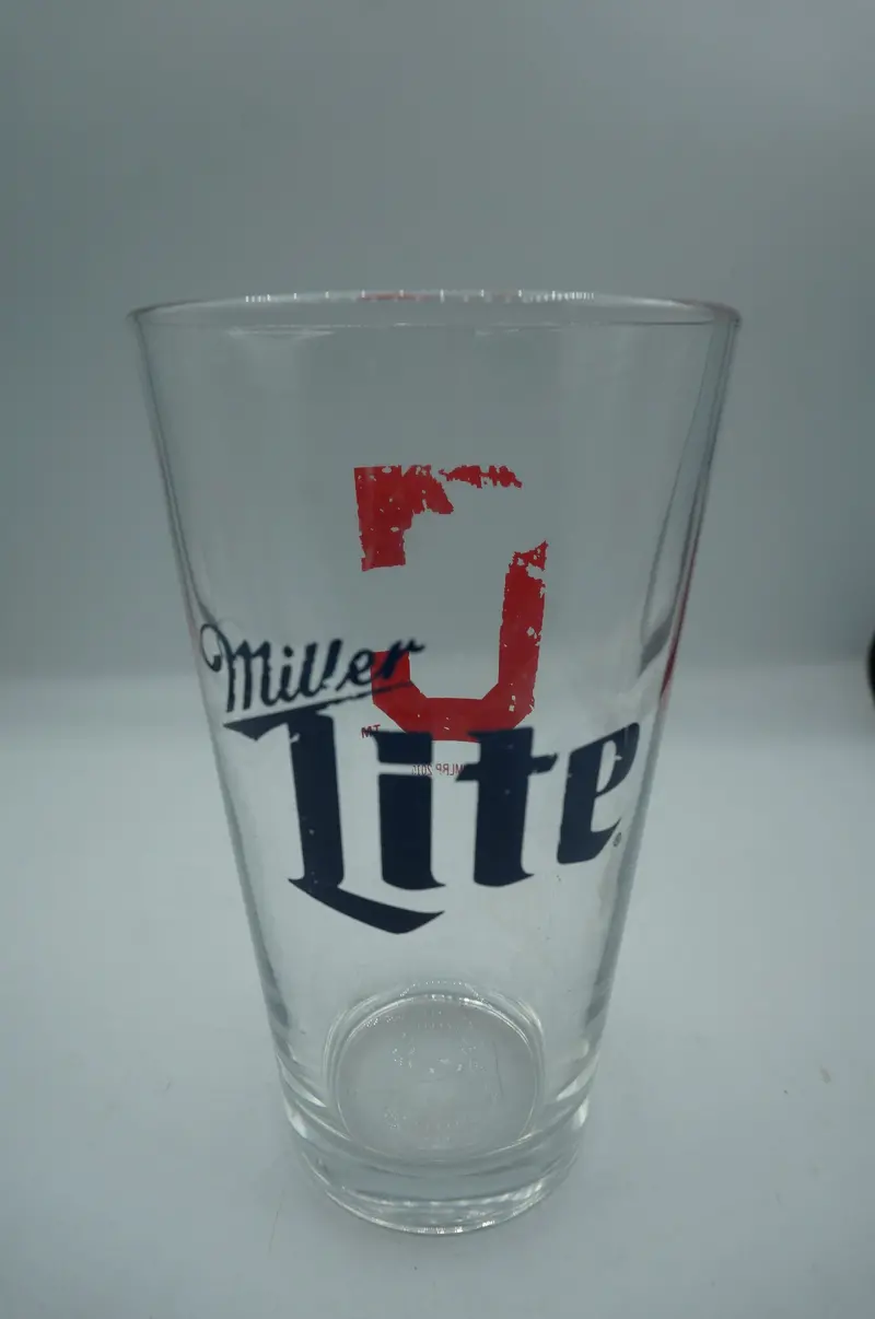 Cleveland Indians Miller Lite Collector Glass Cup – Ohio Hippies 1