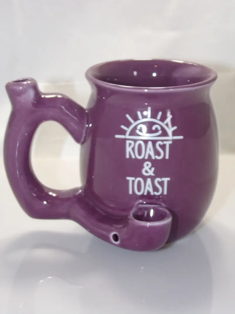 Coffee Mug-Shaped Smoking Pipe – Dual-Purpose Ceramic Design – Cali Culture Smoke Shop 1