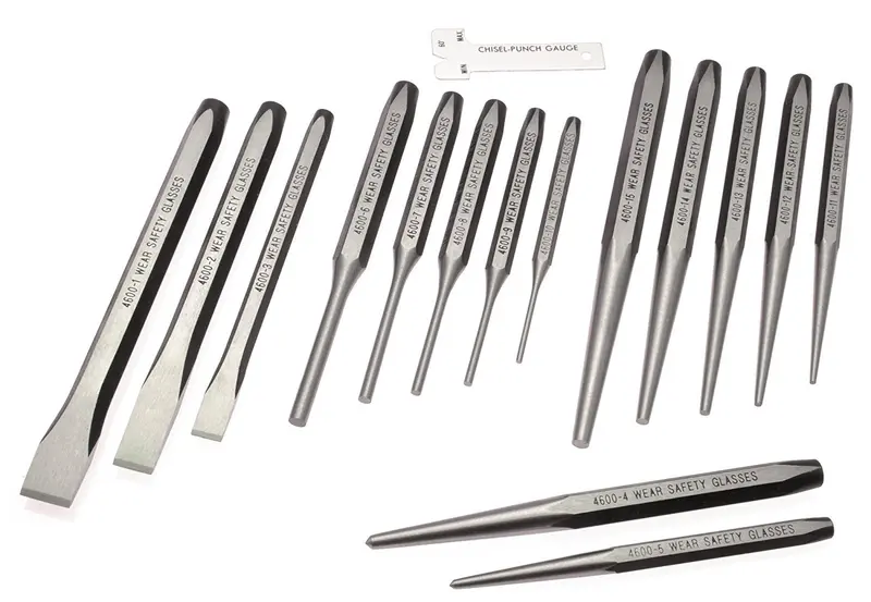 Cold Chisel And Punch Kit – Heavy-Duty Striking Tools 1
