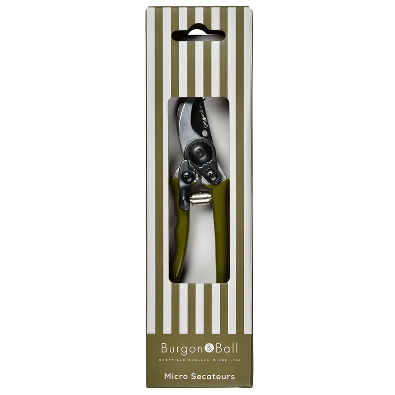 Collector Micro Secateurs In Olive Tone 1