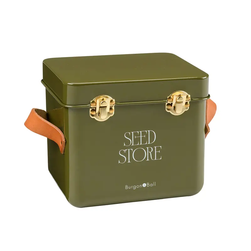 Collector Olive Mini Seed Storage Jar 1