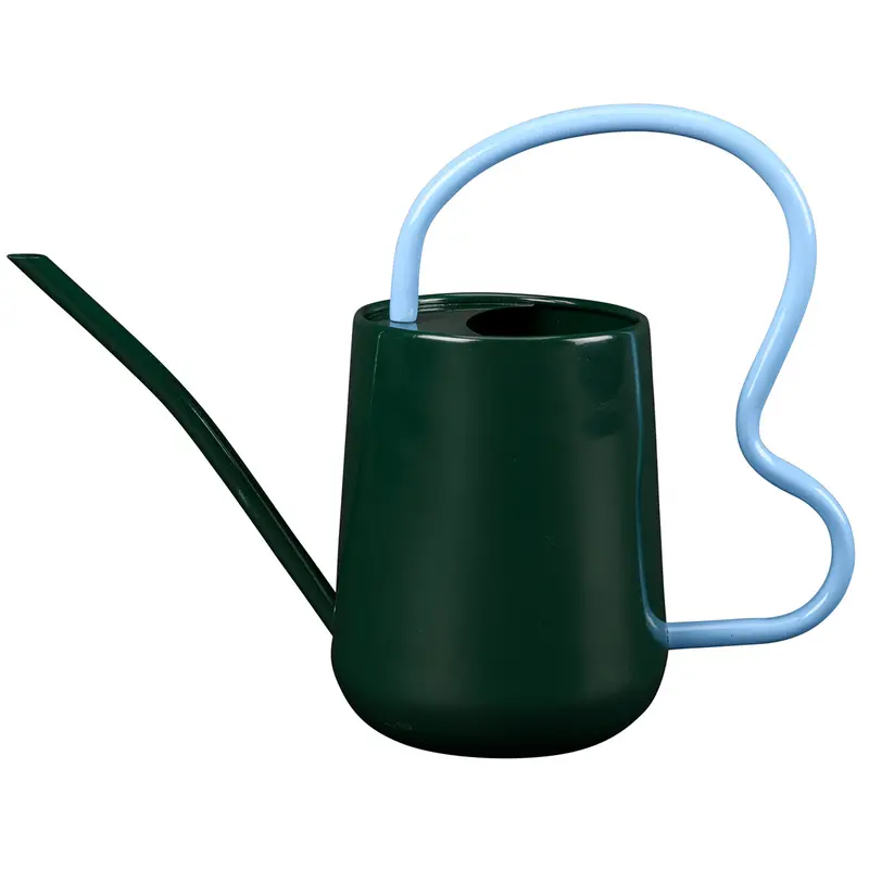 Collector Scalloped Indoor Watering Can – Heritage Green Finish 1