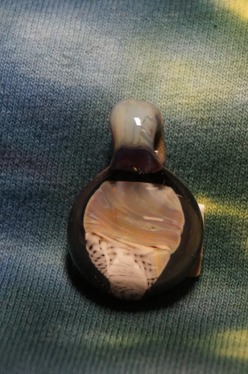 Color-Full Jellyfish Series Glass Pendant #7 1