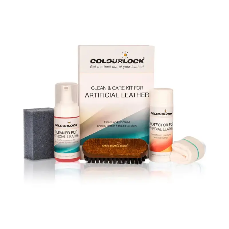 Colourlock Care Kit For Synthetic Leather – Gentle Cleaning & Protection Bundle 1