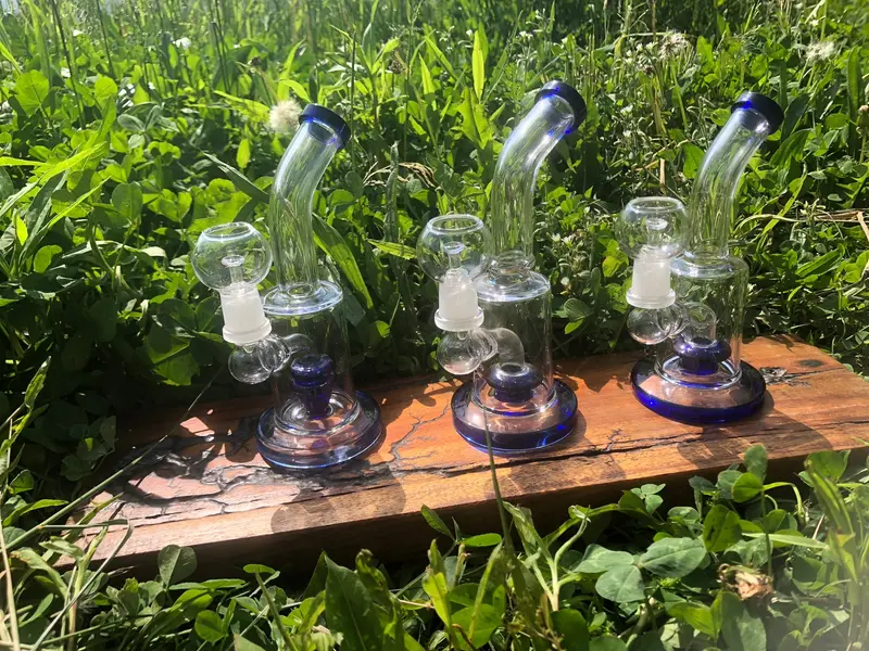 Compact Desktop Glass Rig | Ohio Hippies 1