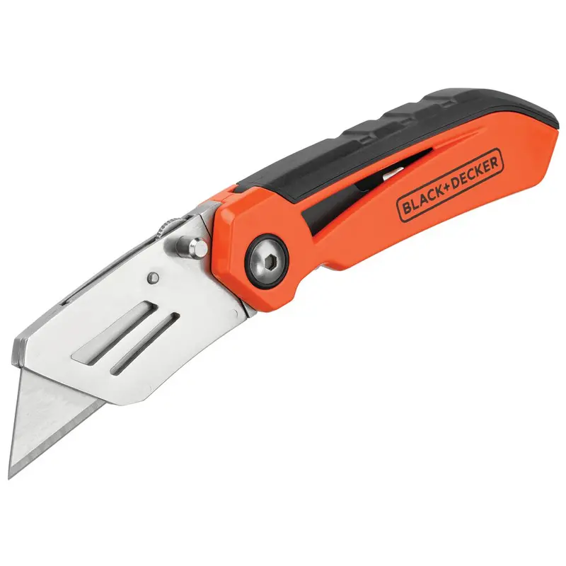 Compact Folding Utility Knife With Retractable Blade 1