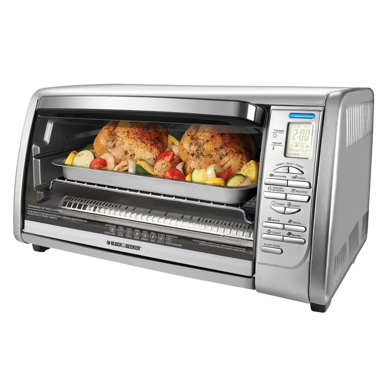 Countertop Convection Toaster Oven With Multiple Cooking Functions 1