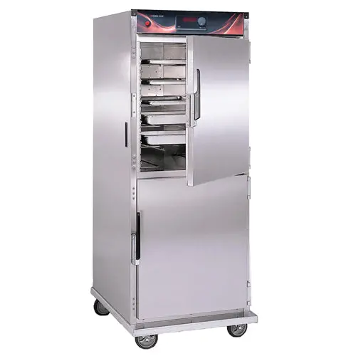 Crescor H137Sua12D Stainless Heated Holding Cabinet – Insulated, 12 Universal Angle Slots 1