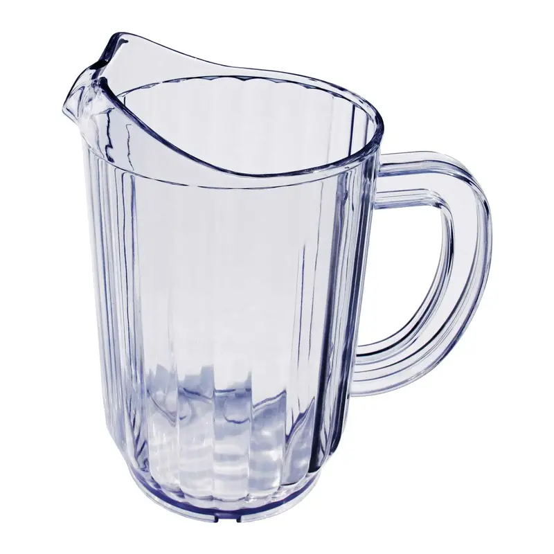 Culinary Essentials 60-Ounce Clear Polycarbonate Water Pitcher 1