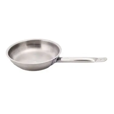 Culinary Essentials 734807 Induction-Compatible Stainless Steel Fry Pan – 7.875-Inch Diameter With Ergonomic Handle 1