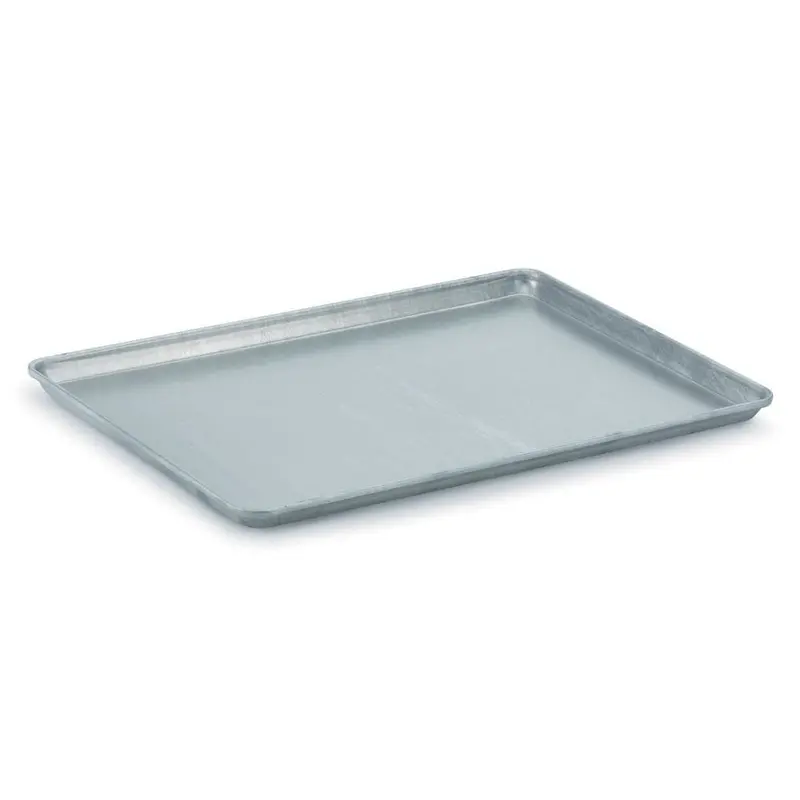 Culinary Essentials By Vollrath 182616 / 859366 Full-Size 16-Gauge Heavy-Duty Aluminum Bun Pan 1