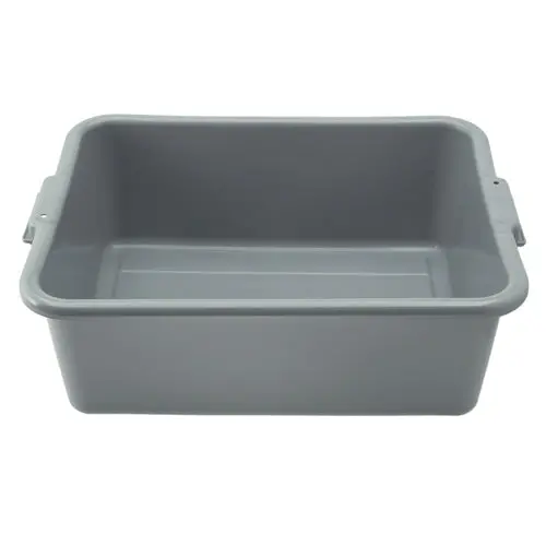 Culinary Essentials By Vollrath Gray Bus Box – 5" Depth, Lightweight Service Tray 1