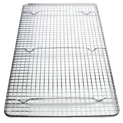 Culinary Essentials Full-Size Pan Grate – 18" X 10", Stainless Steel Rack 1