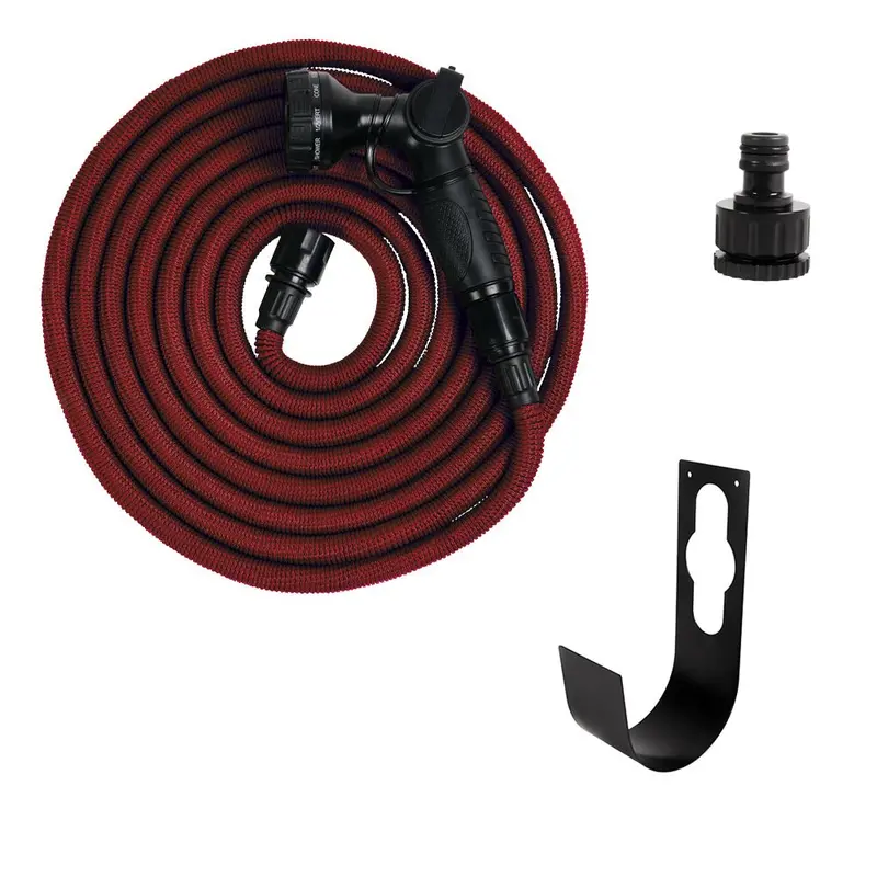 Deluxe Garden Hose Set – Includes Nozzle & Accessories 1