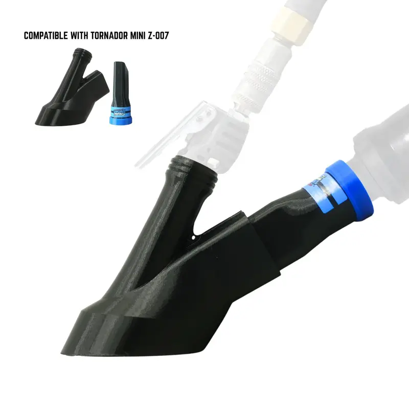 Detail Demon Oval Crevice Air+Vac Tool – Designed For Tornador Mini Z-007 1