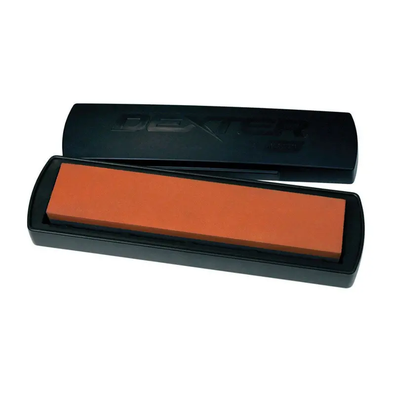 Dexter 11.5" X 2.5" Crystolon & India Bench Stone Combination Sharpening Block 1