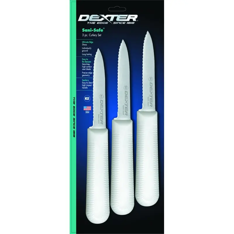 Dexter Cutlery Set – Three 3.25-Inch Precision Blades (Model 15453) 1
