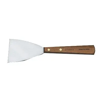 Dexter L4504 Traditional Griddle Scraper — 3-Inch Rigid Blade 1