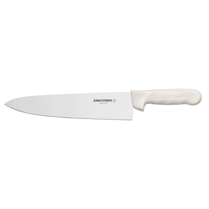 Dexter Sani-Safe 10-Inch White Cook’S Knife – Nsf-Certified, Ergonomic Handle 1