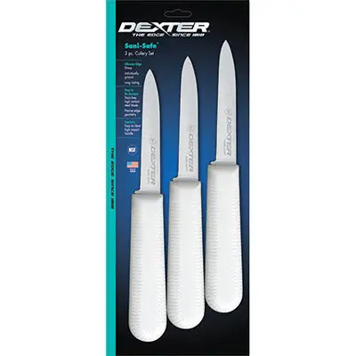 Dexter Sani-Safe 3.25" Paring Knife Set – Cook’S Style, 3-Piece Pack (Model S104-3) 1