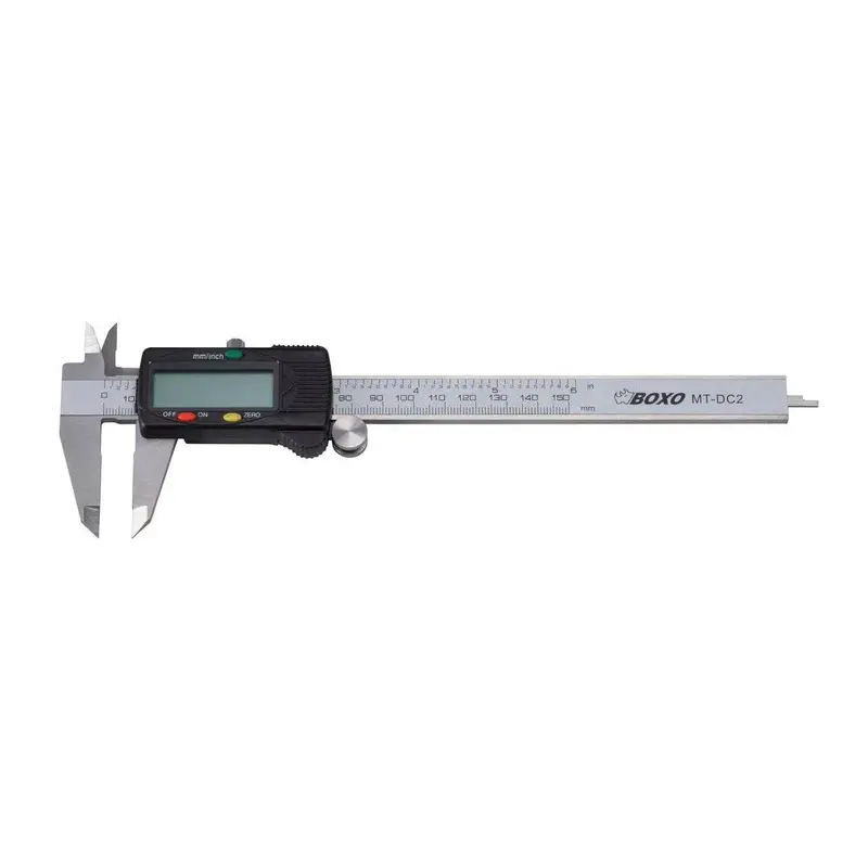 Digital Caliper – 150Mm (6") Stainless Steel Measuring Tool With Lcd Display 1