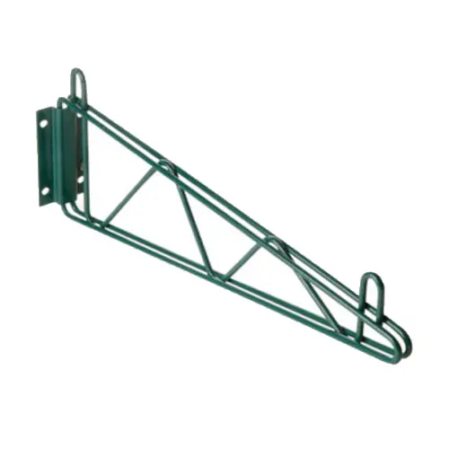 Direct Mount Epoxy-Coated Wall Bracket – 18-Inch Single-Pole Support For Equipment 1