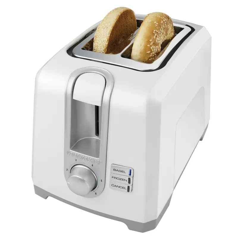 Dual-Slot Toaster With Adjustable Browning Control And Bagel Setting 1