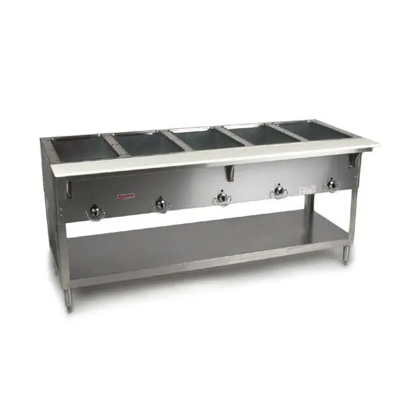 Duke Aerohot 72.375-Inch 5-Well Gas Steam Table For Hot Food Holding 1