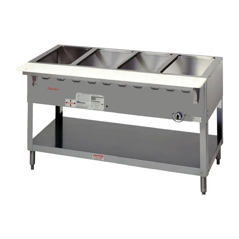 Duke Wb304 4-Well Aerohot Wet-Bath Steam Table – 58.375-Inch, Natural Gas 1